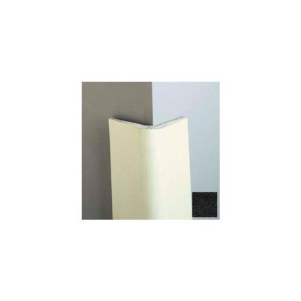 Pawling Black Epdm Rubber Corner Guard, 4" Wings, 10'H, Black, Epdm Rubber CG-2E-10-1 - main